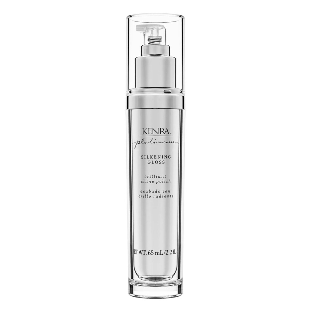 Kenra Platinum Silkening Gloss Brilliant Shine Polish 2.2 fl oz Heat Protectant